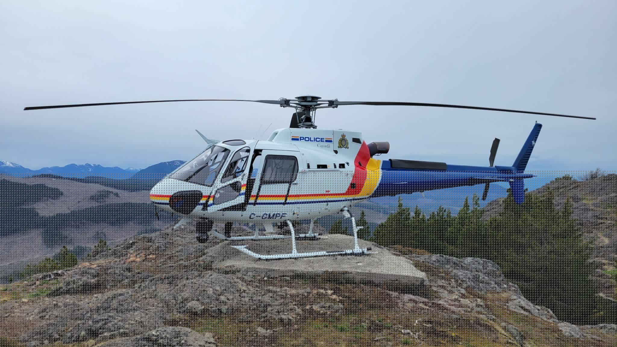Nanaimo RCMP use helicopter to target dangerous drivers, handing out more than 30 Motor Vehicle Act charges