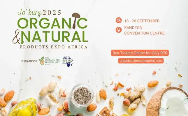 Record participation at this year’s Organic & Natural Products Expo Africa