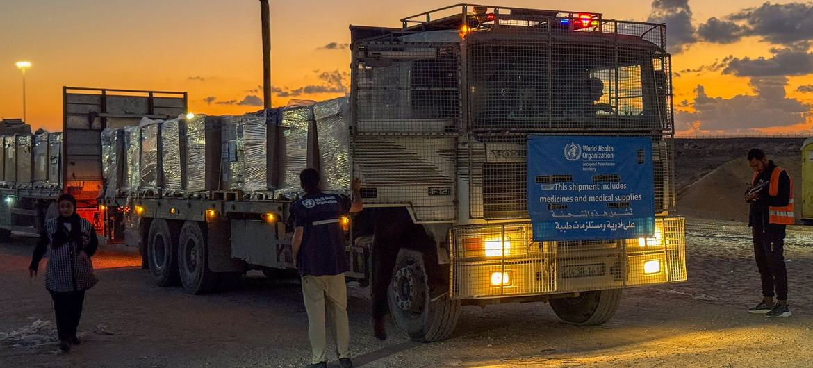 ‘Overwhelming’ demand for food aid in Gaza as fragile ceasefire holds