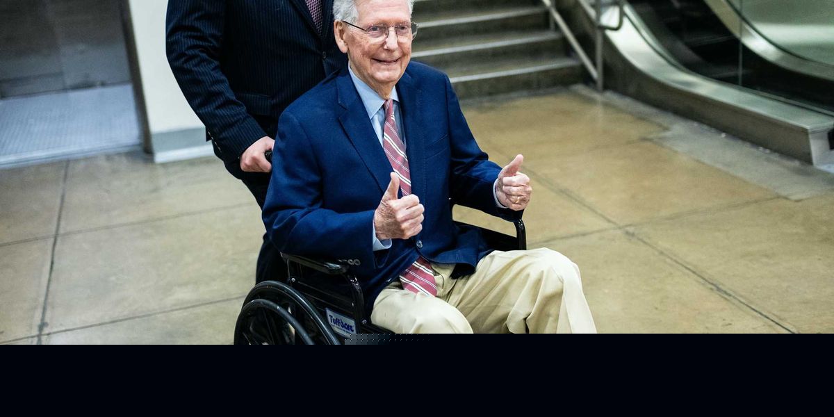 Mitch McConnell releases new statement about his health status — but he's not yet returning to the Senate