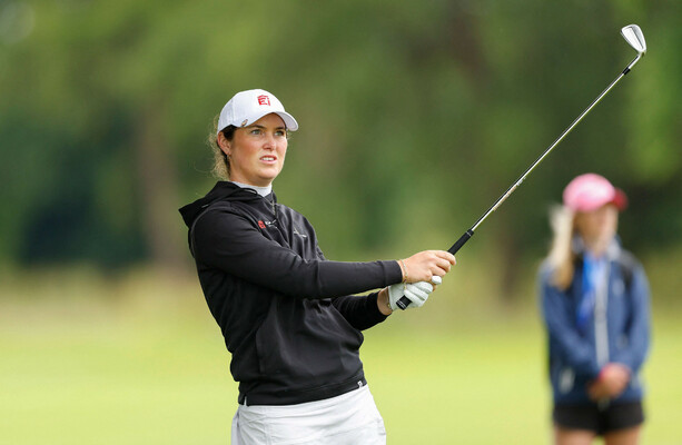 Áine Donegan shares clubhouse lead at lucrative London Championship