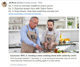 RFK Jr.’s Cooking Show Continues Long Line of Trump’s Obsession With Reality TV