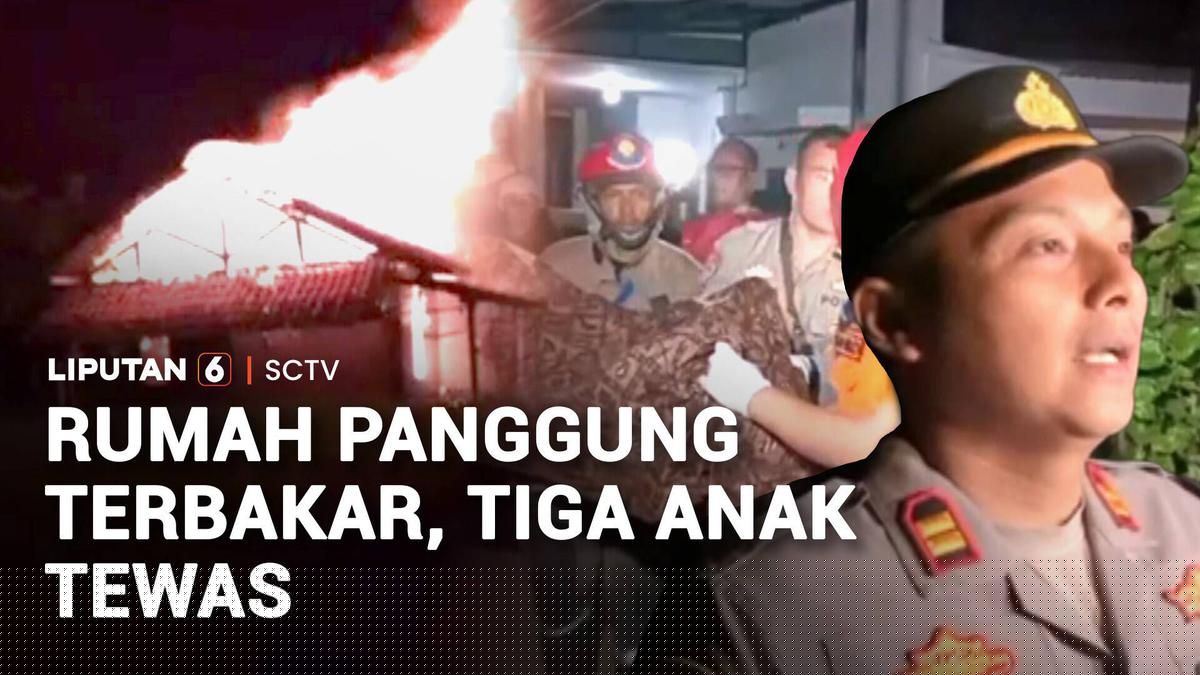 Rumah Panggung Terbakar, Tiga Anak Tewas