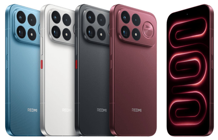 REDMI K100 Pro / Max with 6.56″ / 6.9″ 1.5K 185Hz OLED display, Snapdragon 8 Elite Gen 5 V Series / 8 Elite Gen 5, up to 9070mAh battery announced