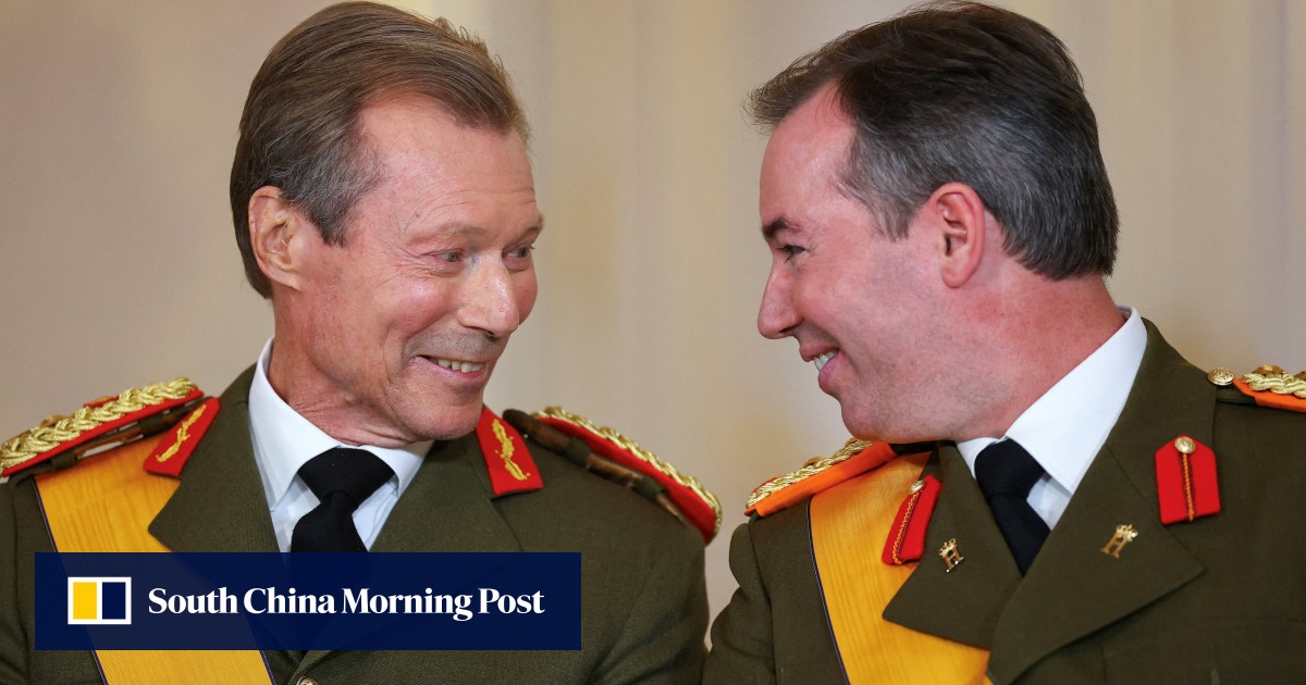 Luxembourg’s Guillaume sworn in as grand duke after his father abdicates