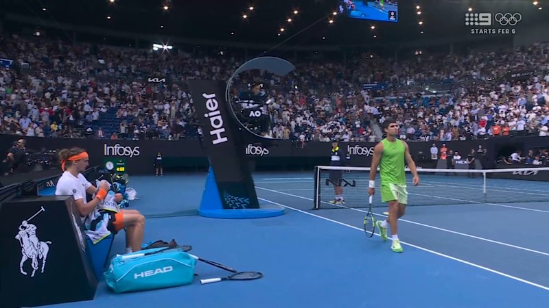 Courier 'shocked' at Alcaraz's fifth set decision