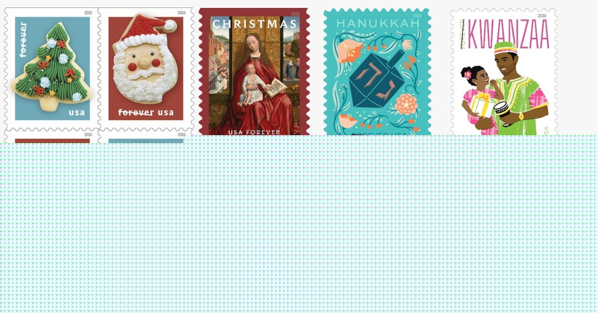 US Postal Service unveils 2026 holiday stamps - See the designs