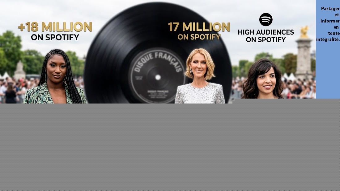 Aya Nakamura dépasse Céline Dion et Indila sur Spotify