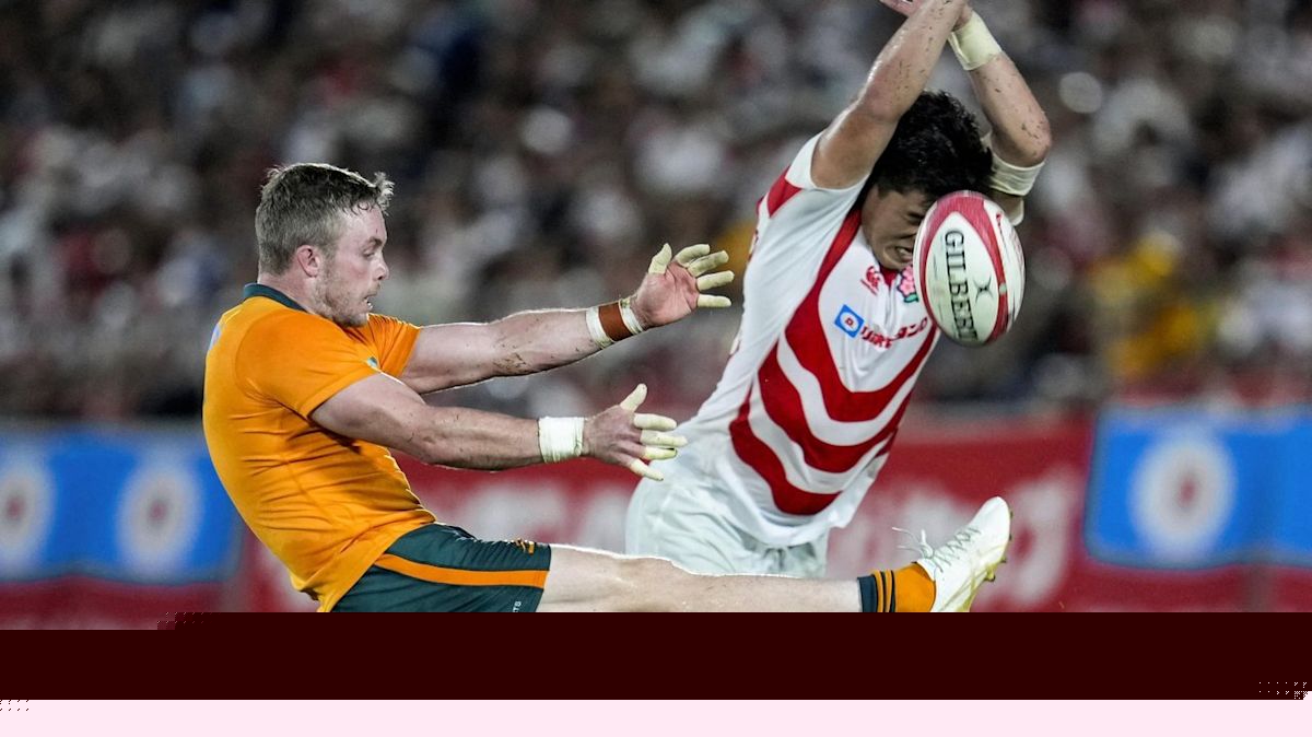 Wallabies see red but survive Osaka thriller