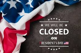 All City of Bedford offices will be closed on Monday, Feb. 16 in observance of Presidents’ Day