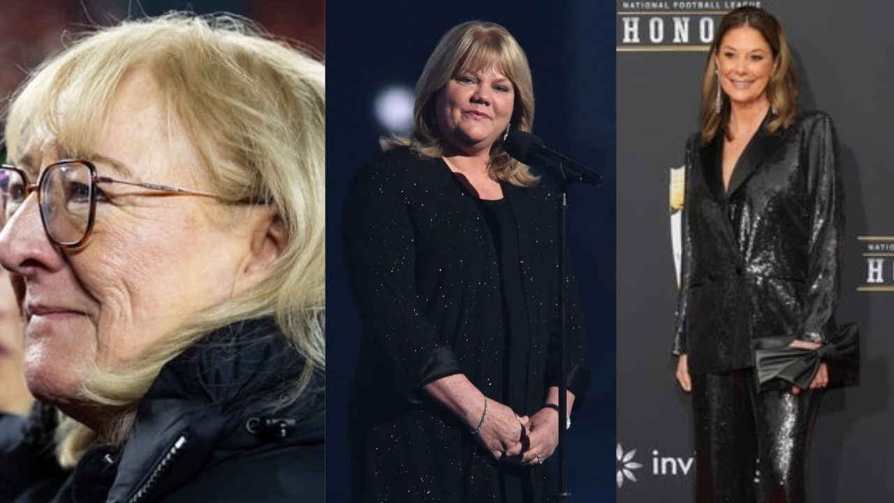 Taylor Swift's mother Andrea links up with Travis Kelce, Patrick Mahomes' mothers amid Chiefs TE's wedding rumors with ''Love Story" singer