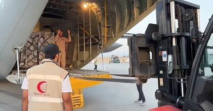 UAE dispatches ninth aid plane to Afghanistan