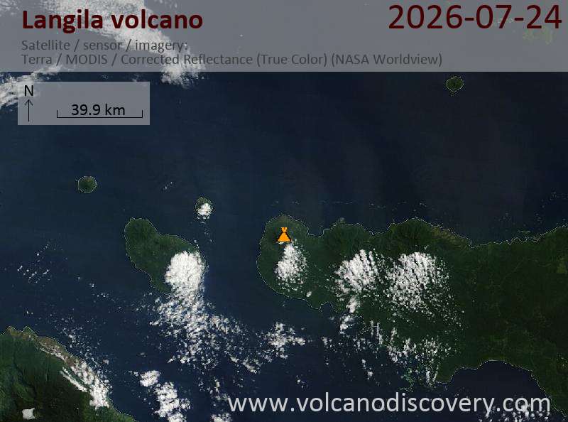 Langila Volcano Volcanic Ash Advisory: VA TO FL070 OBS AT 24/0650Z MOV N OBS VA DTG: 24/0650Z to 7000 ft (2100 m)