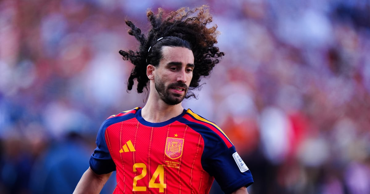 Marc Cucurella keeps promise with tattoo of Spain boss Luis de la Fuente