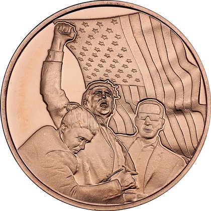 Trump dollar coin design released by US Treasury