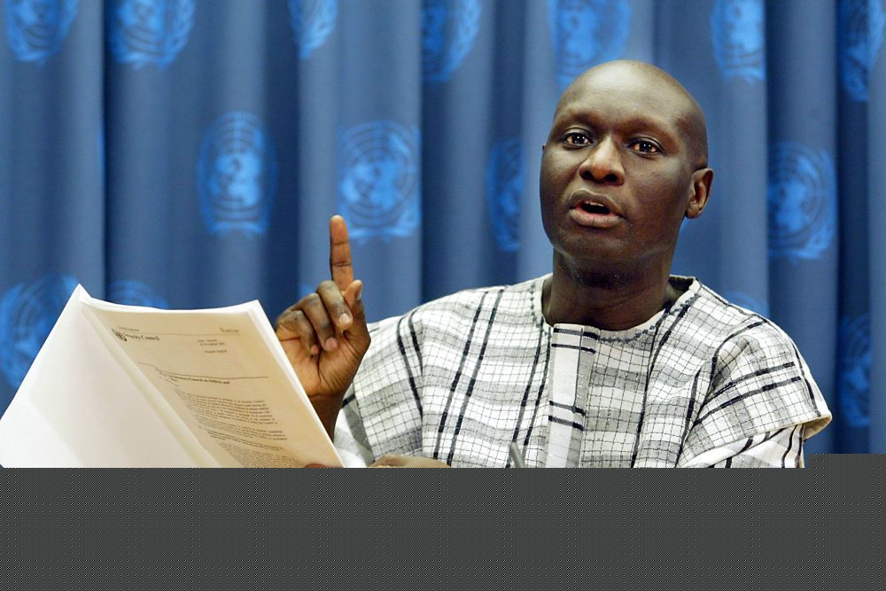 Ugandan statesman is in the race to become the next secretary-general of the United Nations