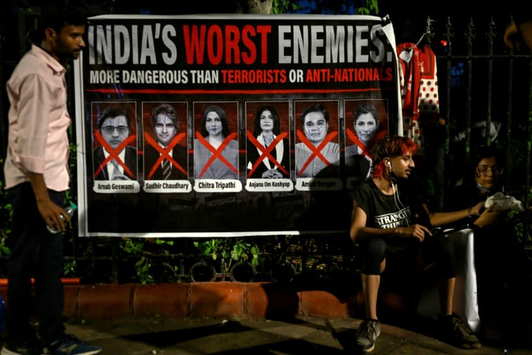 India youth protests highlight mistrust in 'lapdog' media