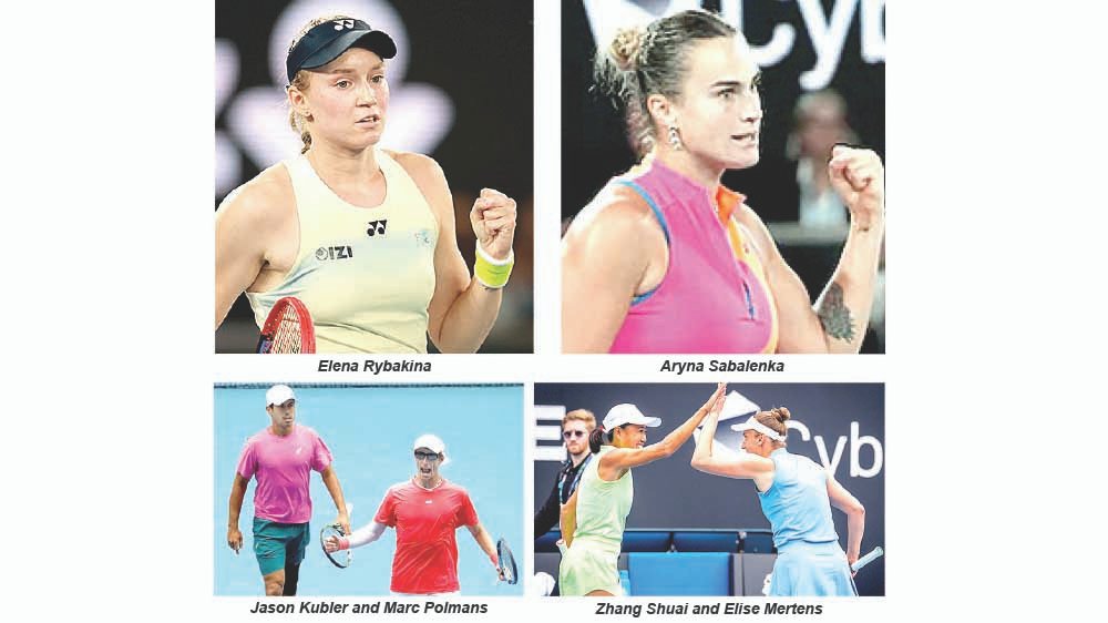 Aus Open: Rybakina, Sabalenka set up women’s final; Kubler-Polmans reach men’s doubles final
