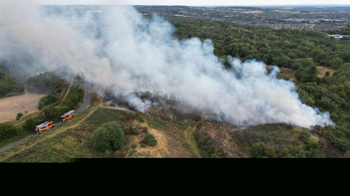 'Unprecedented demand' as crews spend all night at Park Hall Country Park fire