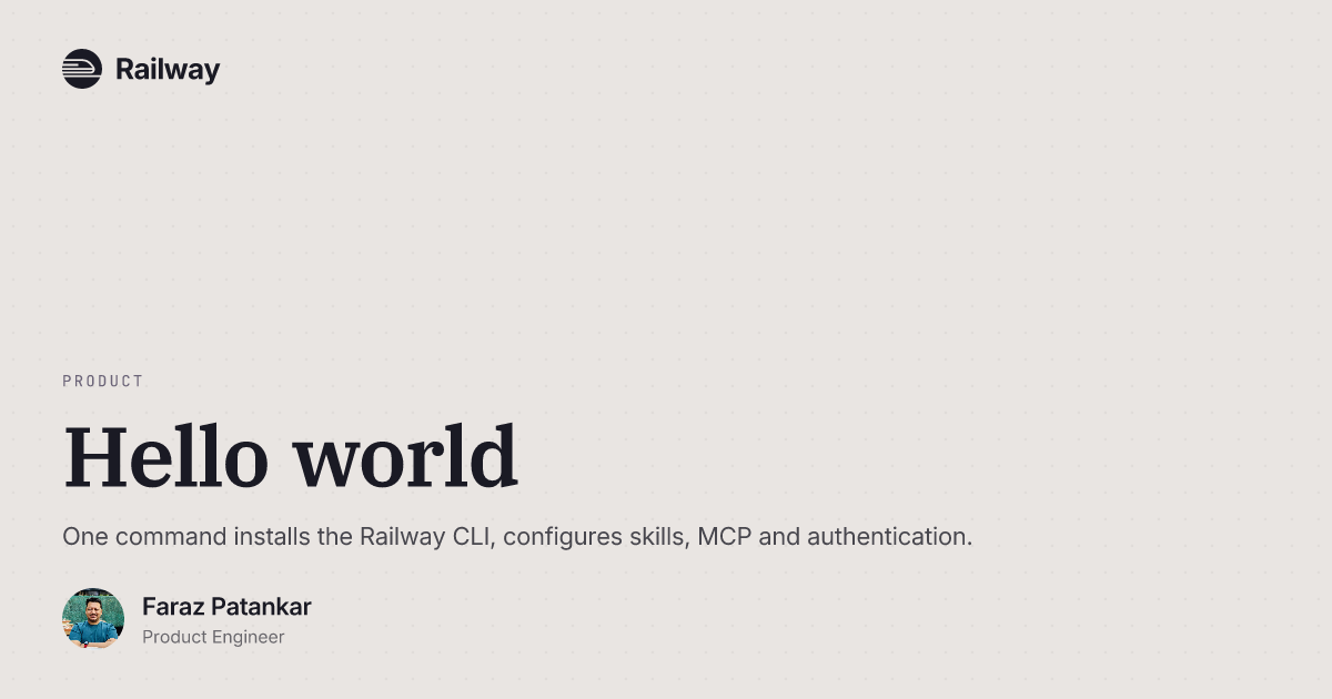 Hello world