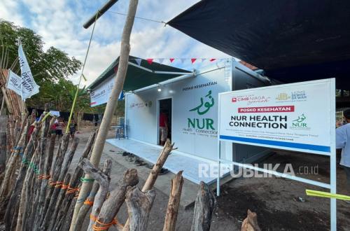 Posko Kesehatan Modular Telemedicine Buka Keterisolasian Daerah 3T di Manggarai Barat