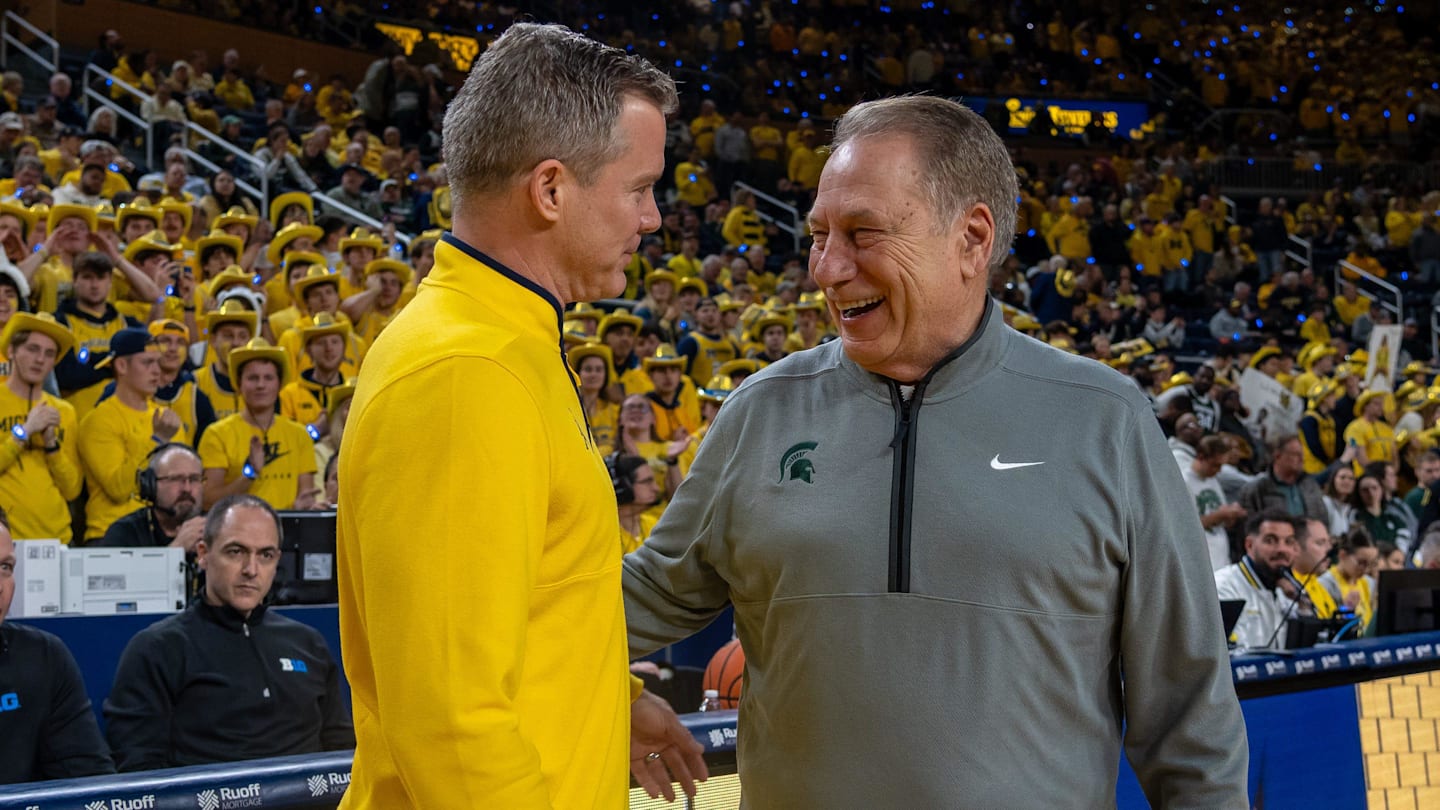 Michigan, Dusty May given major bulletin-board material thanks to Tom Izzo quote
