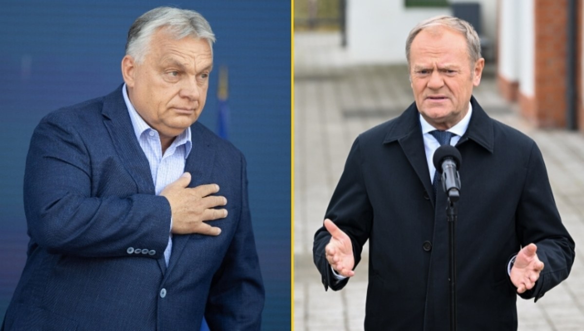 "Grasz w niebezpieczną grę". Ostre słowa Orbana do Tuska