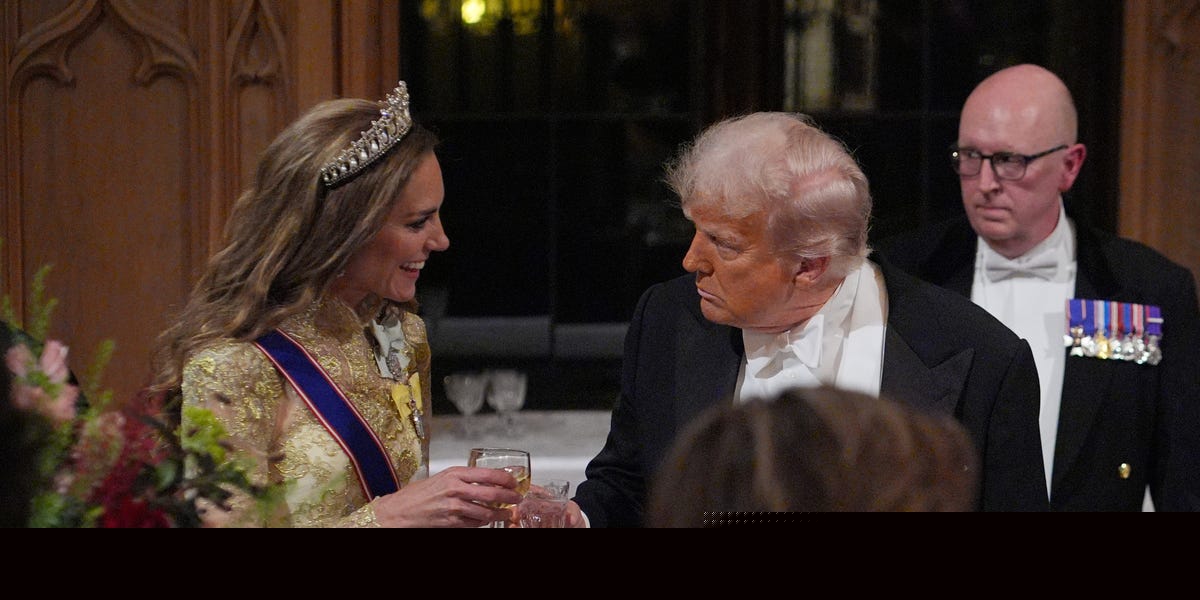 President Trump Gave Kate Middleton a Tiffany Cuff During the State Visit to the UK