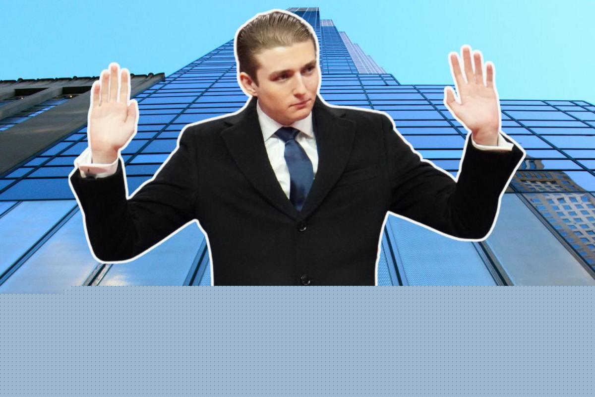 Barron’s Trump Tower Date Shut Down a Whole Floor — Security, Not Swagger