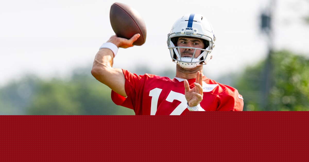 Colts Insider breaks down what he saw from Daniel Jones on Day 1 of training camp