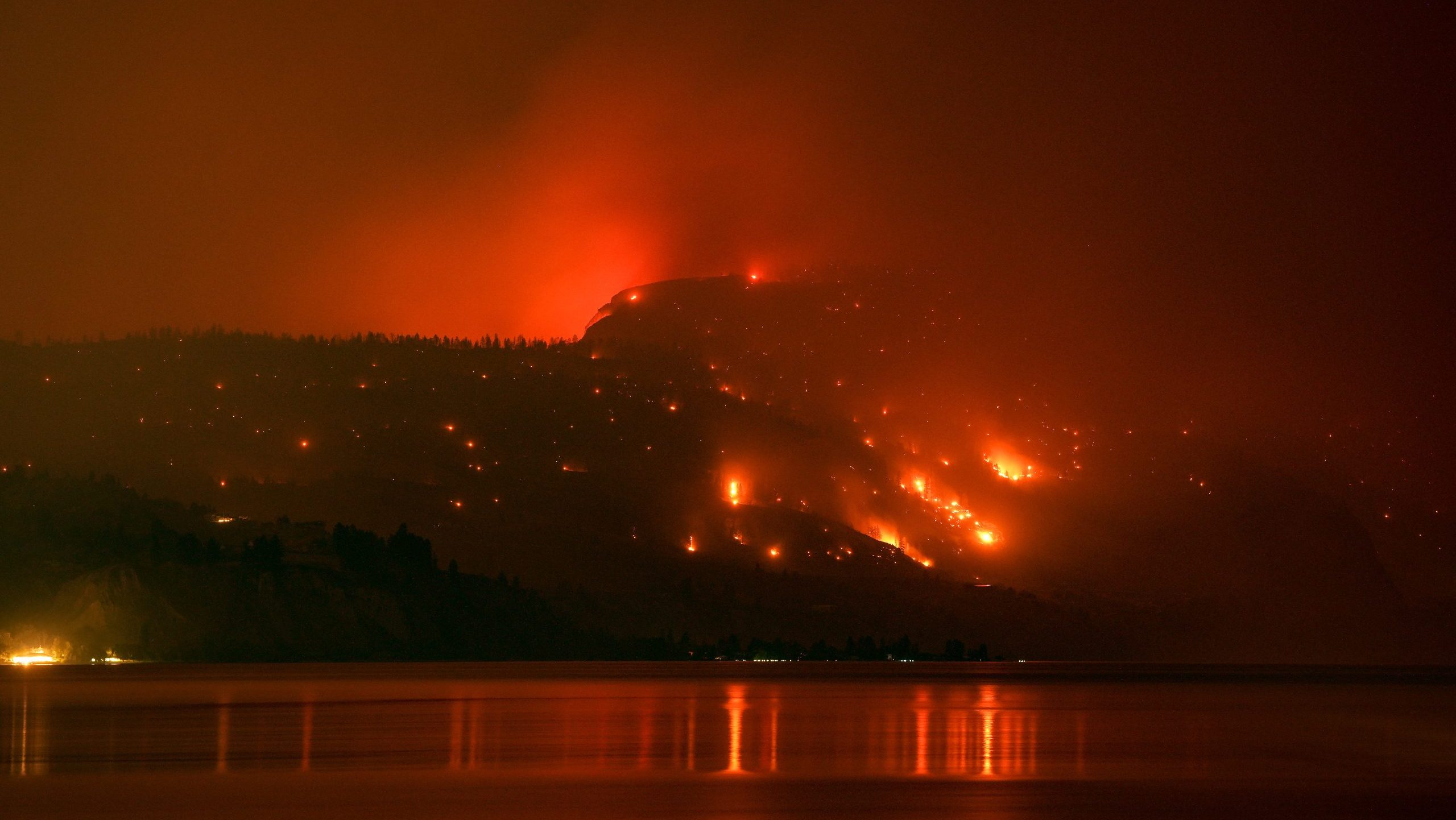 B.C. wildfire leaves empty foundations, vehicle frames, blackened trees, video shows
