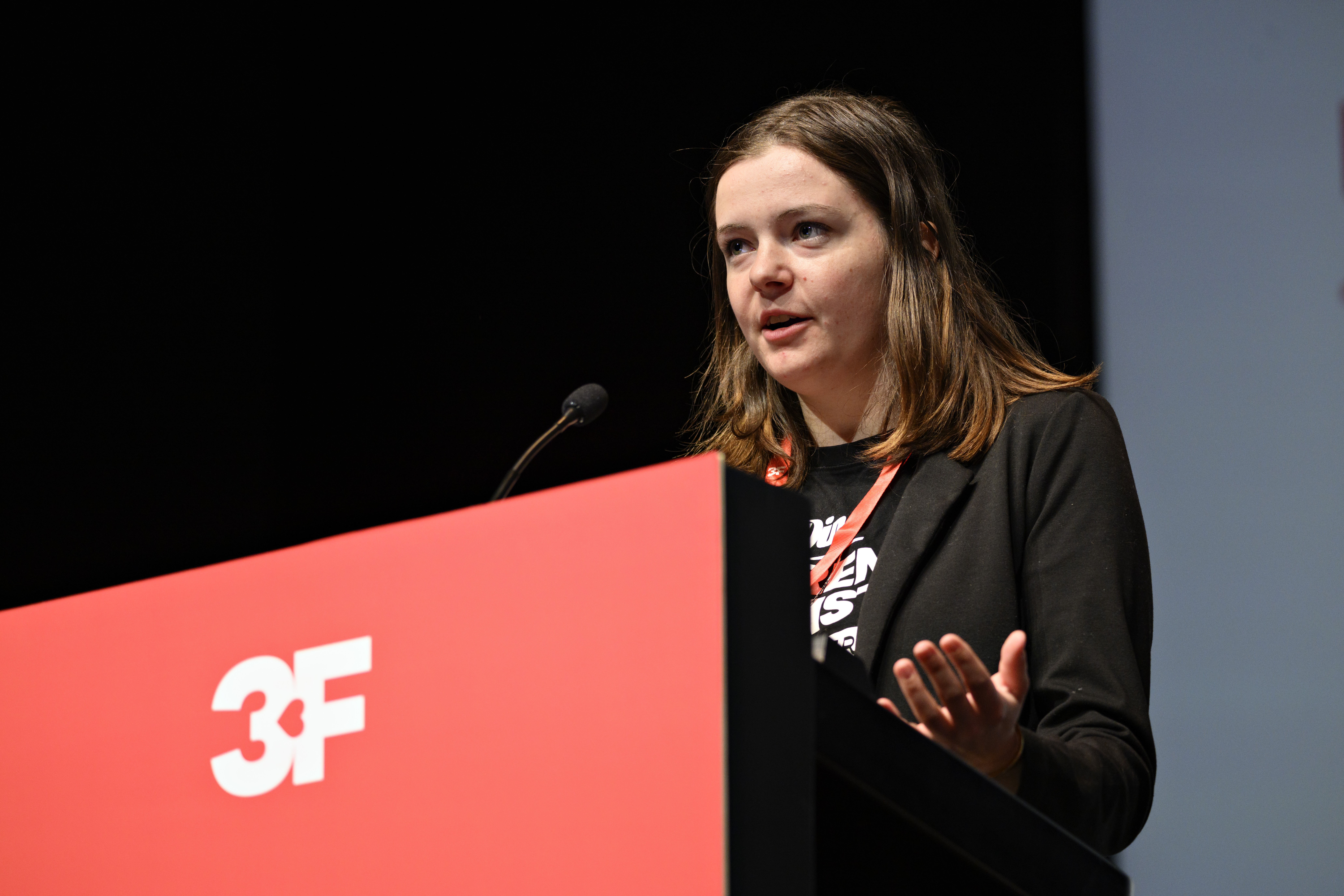 Hvad fylder for de unge på 3F-kongres for første gang?