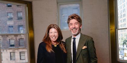Stellene Volandes and Max Mara Toast Lincoln Center Theatre Over Lunch