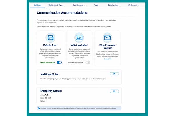 MVD enhances communication accommodations for drivers and first responders