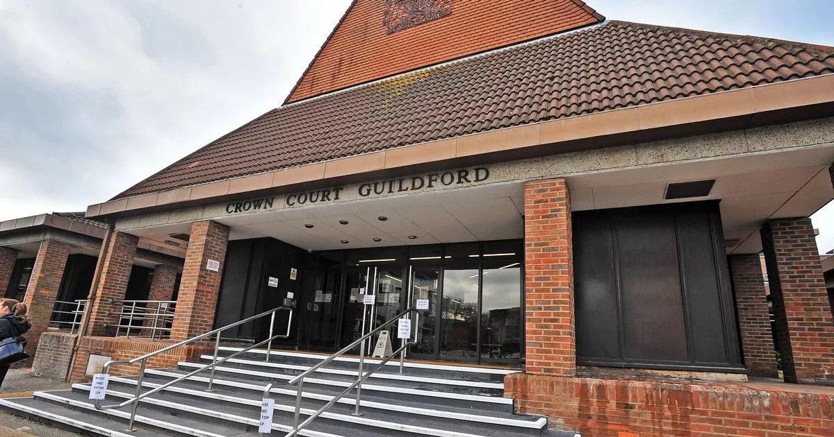 Backlog of unheard cases in Surrey Crown Court's at near record levels including for rape and other violent crimes