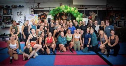 Mum-of-3 celebrates surprise Best Gym nomination just two years after opening