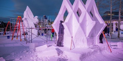 Vote for Team Vermont’s snow sculpture for the People’s Choice Award!