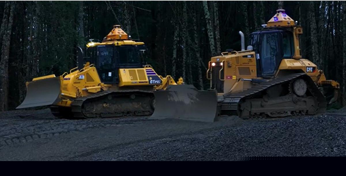 Would YOU Trust AI Driverless Bulldozers, Earthmovers? Seattle Startup Does