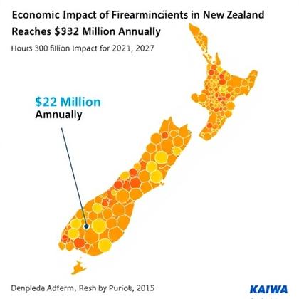Economic Impact of Firearm Incidents in New Zealand Reaches $322 Million Annually