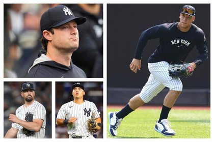 Yankees injuries: Latest on Aaron Judge, Gerrit Cole, Carlos Rodon, Anthony Volpe