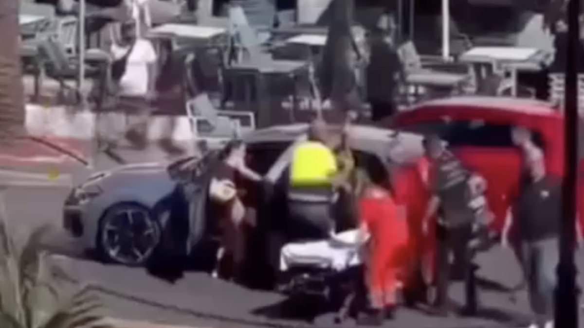 Man shot dead in front of British holidaymakers on the Costa del Sol - as police arrest 38-year-old amid intensifying gang drug war