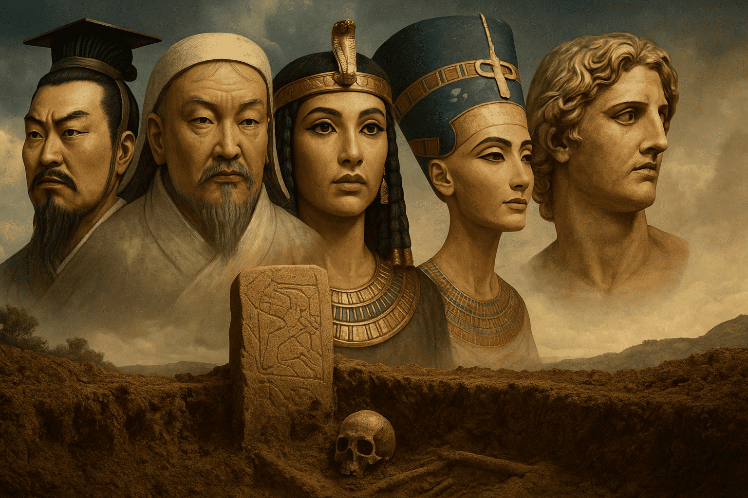Where Are They Buried? The Lost Tombs of History’s Iconic Figures