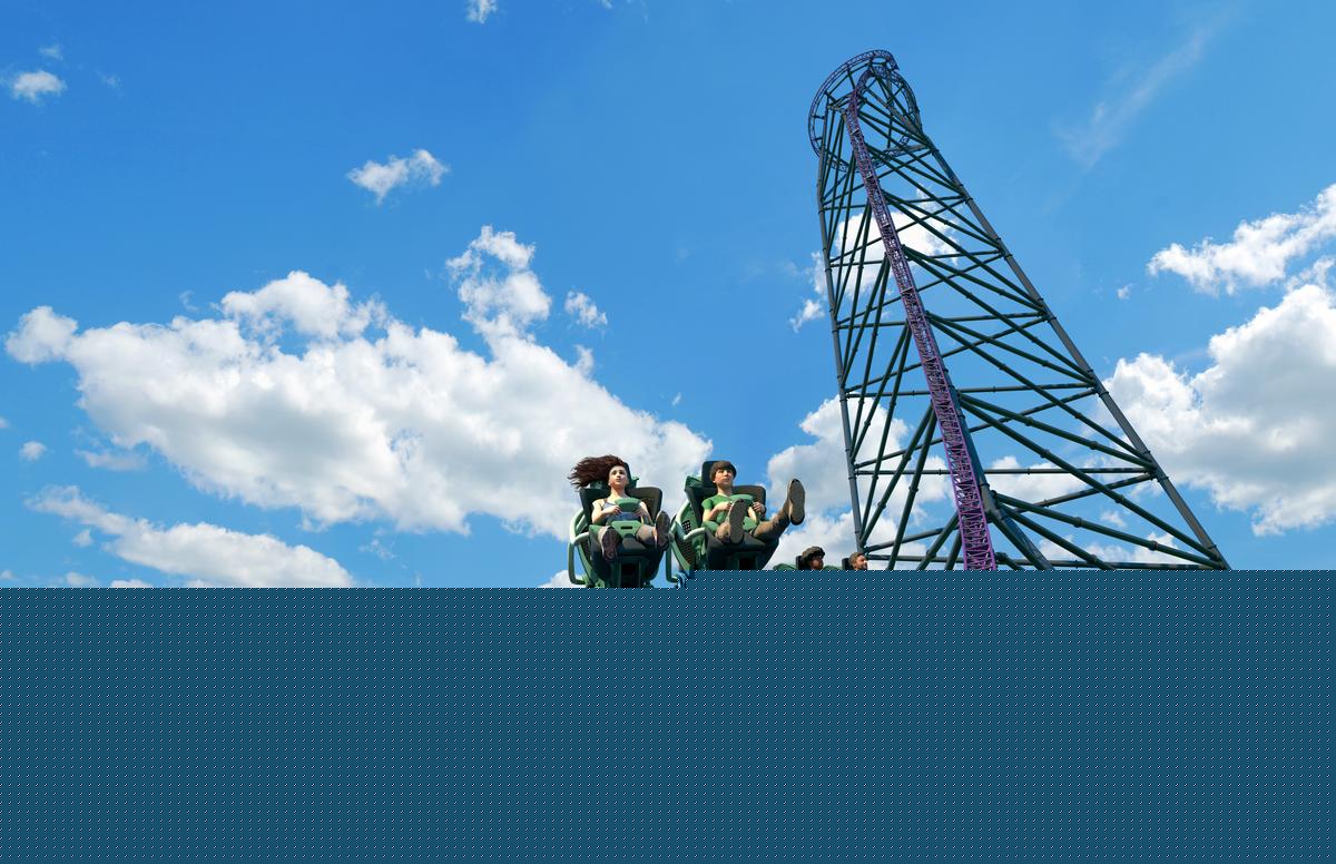 Six Flags Unveils Record-Breaking Coaster