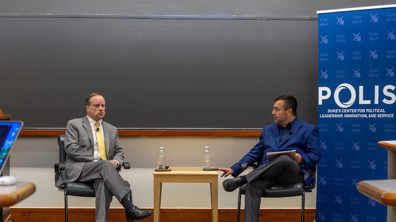 Abdullah Antepli and John Hood: Political Journalist John Hood Discusses Philosophy of Conservatism at Polis Event