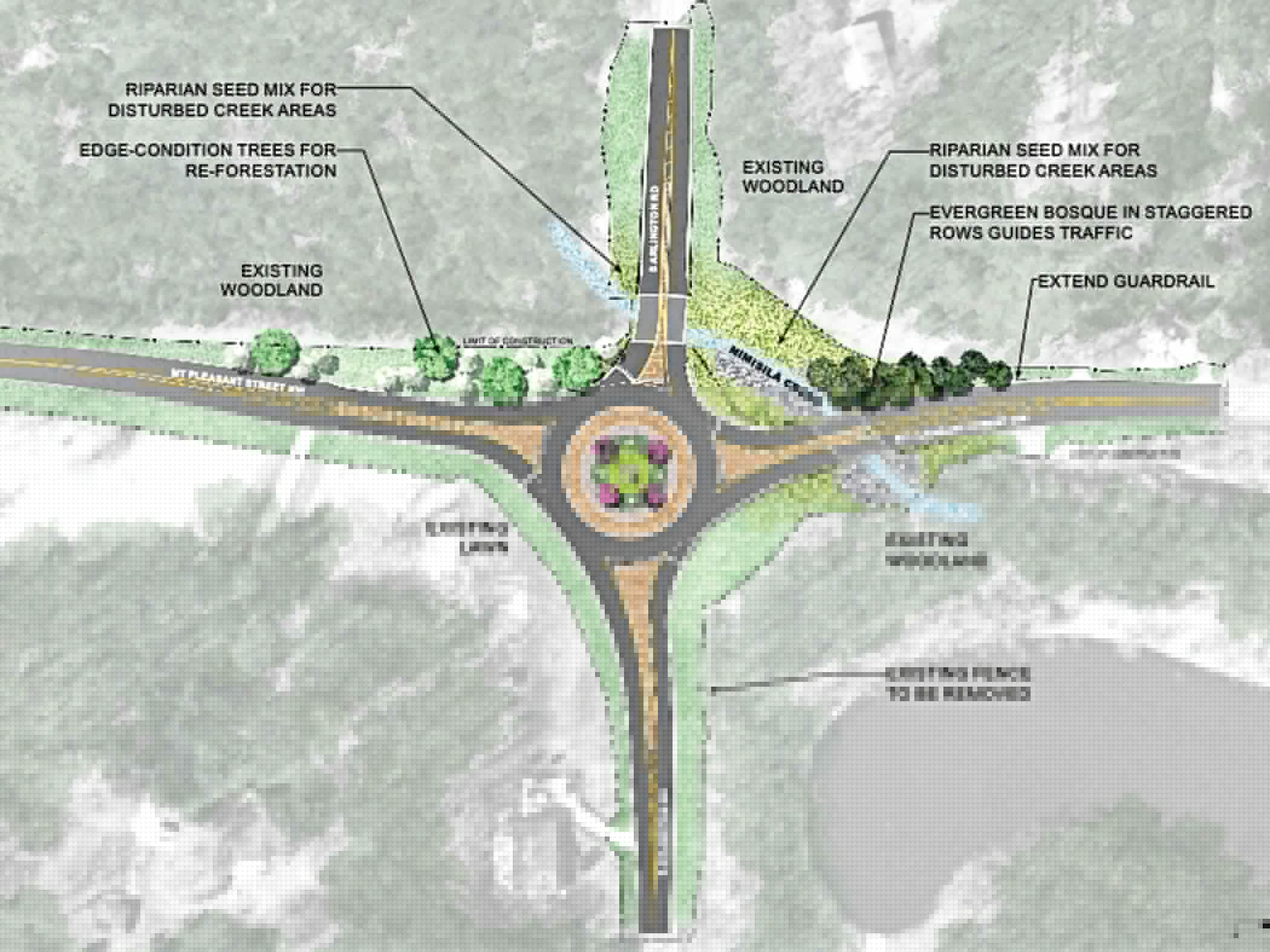 South Arlington, Mount Pleasant roundabout slated for 2027