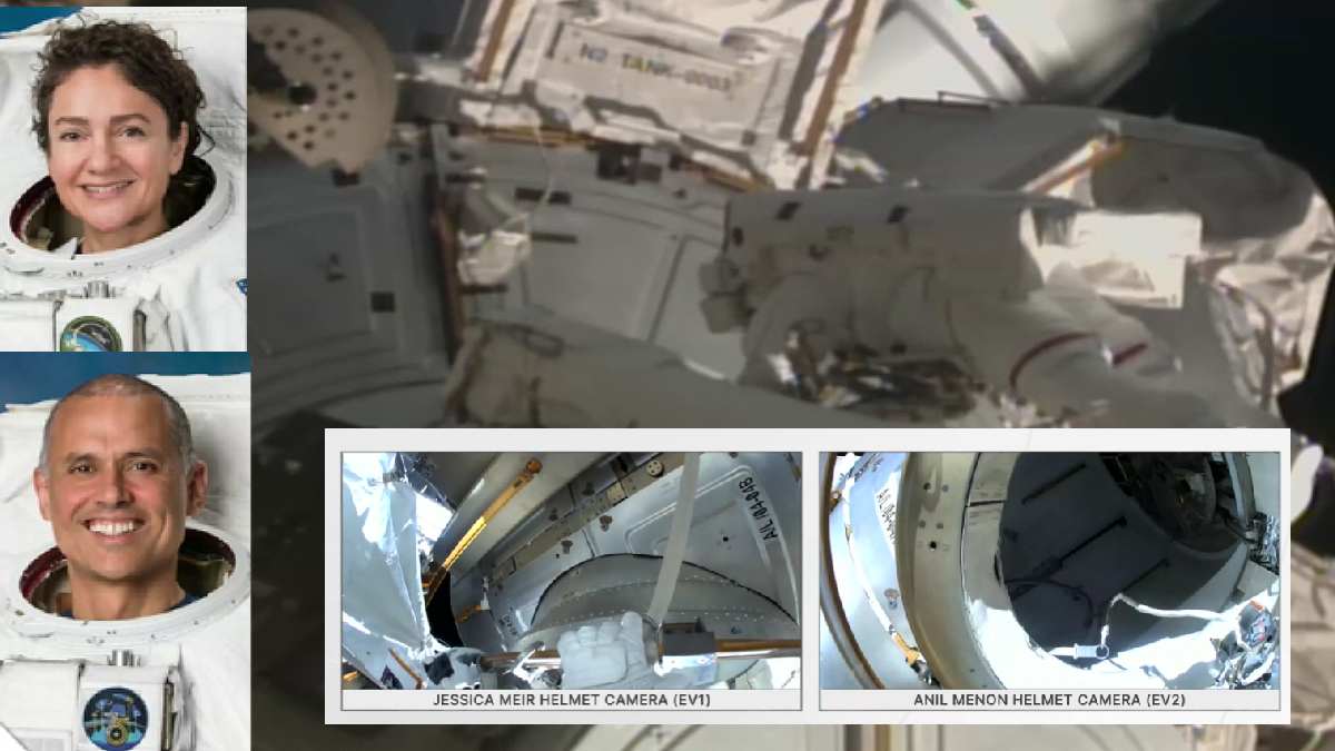 NASA Astronaut Anil Menon Conducts His First Marathon Space Walk Outside ISS: Live Stream Here