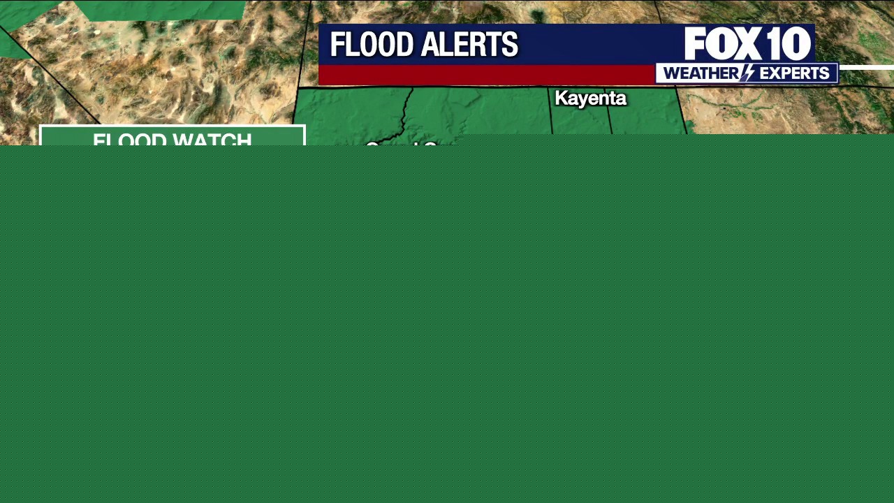 Arizona weather forecast: Active storms, flash flood watches, and cooler temperatures