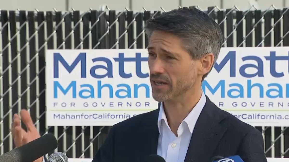 San Jose Mayor Matt Mahan announces run for California governor