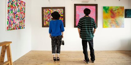 Couple Mistakes $670,000 Abstract Painting For Interactive Exhibit, Paints Over It