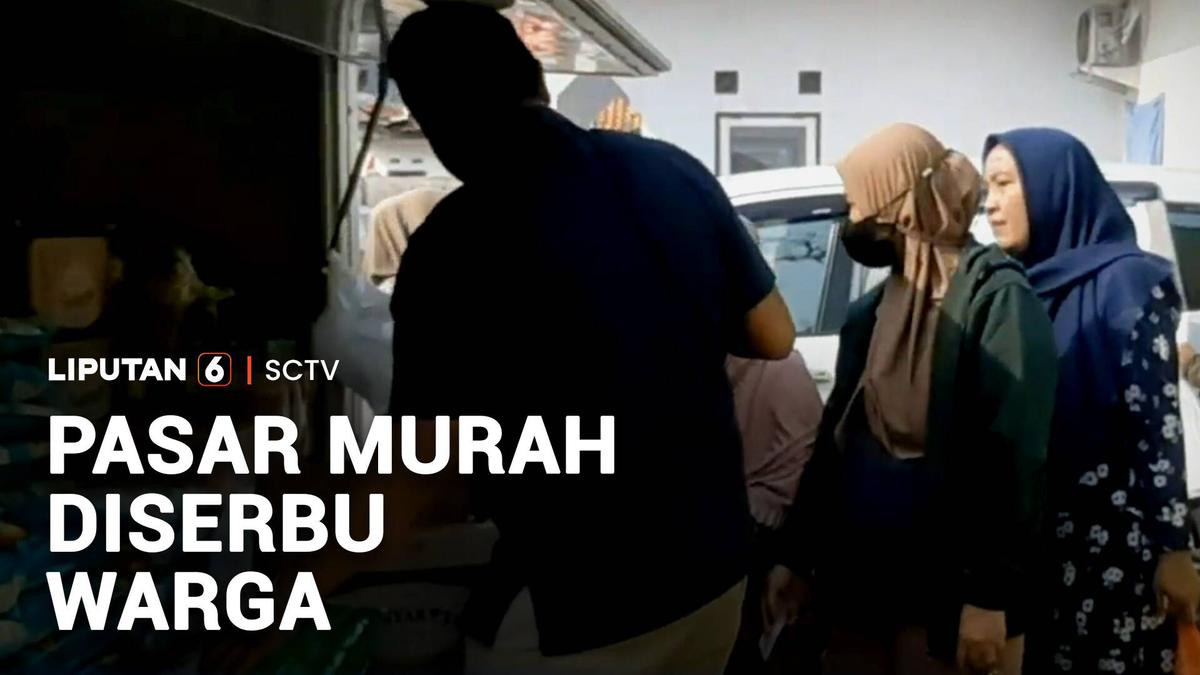 Pasar Murah Diserbu Warga